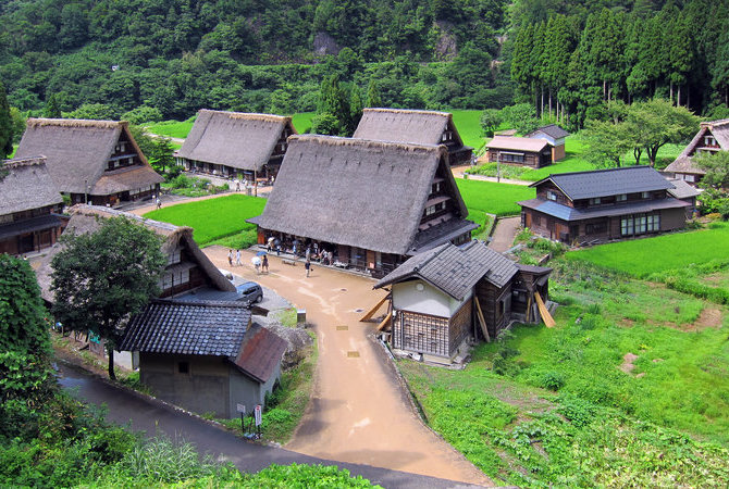 菅沼合掌村聚落