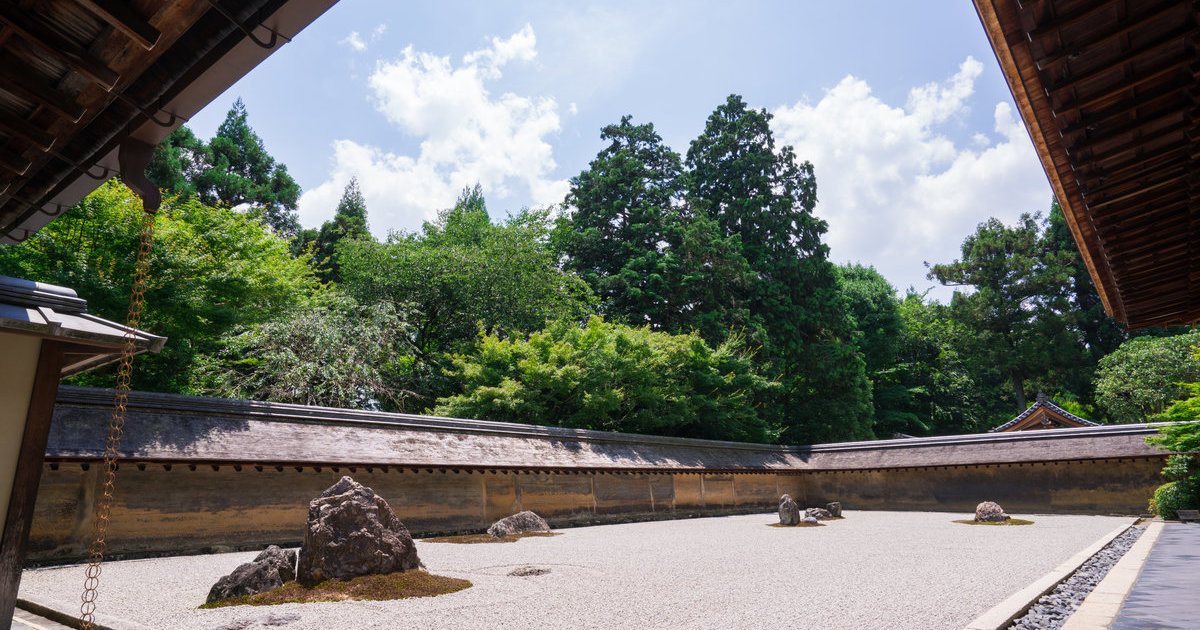 龙安寺方丈庭院 目的地 官方 日本国家旅游局 Jnto