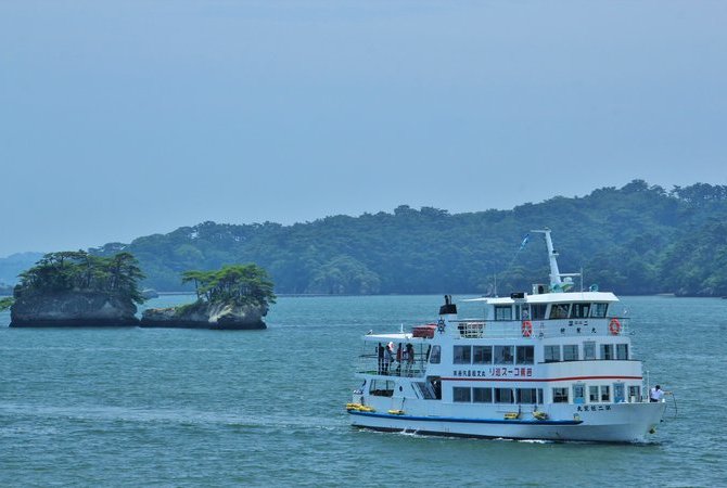 松岛湾环岛观光船