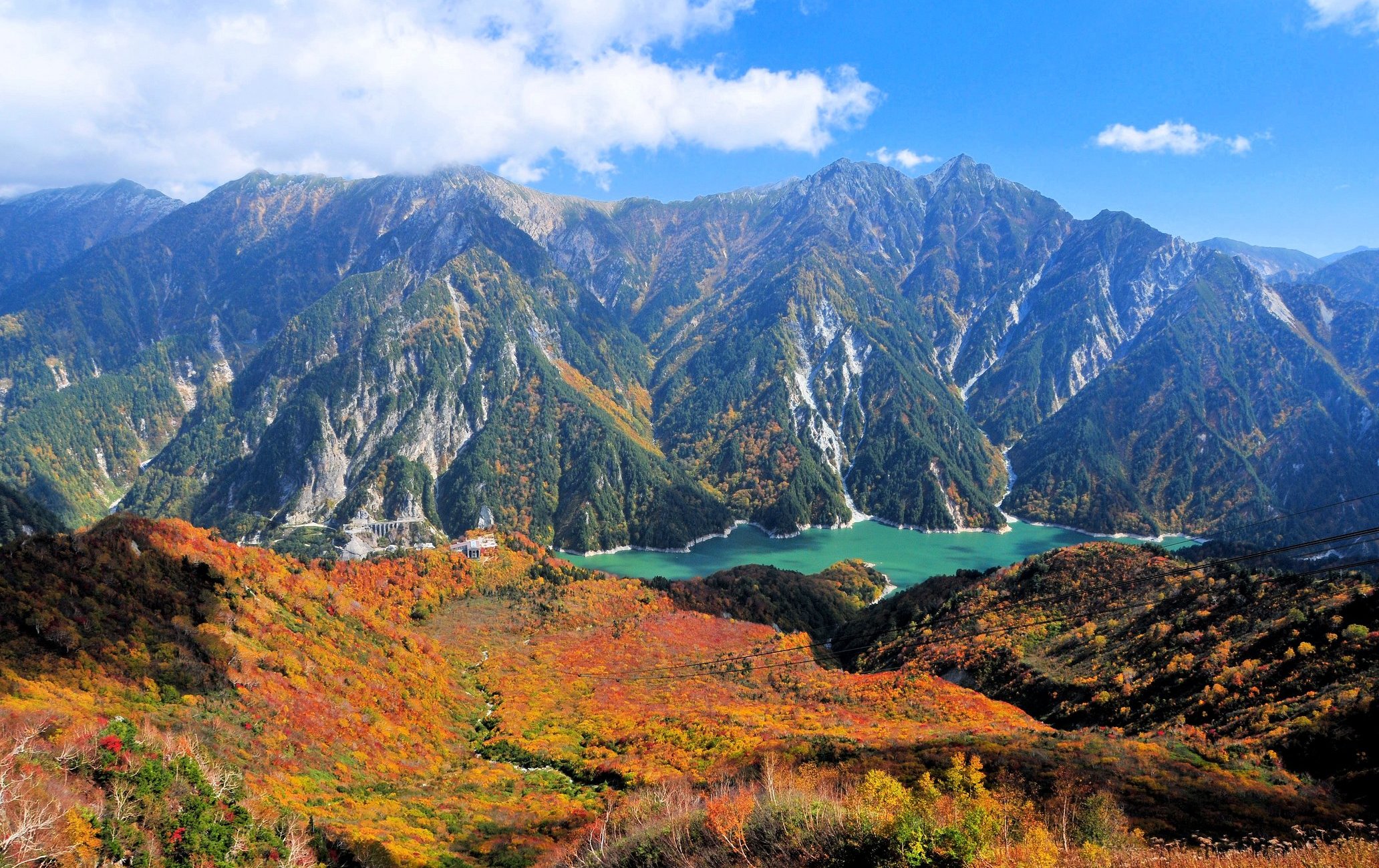 日本南阿尔卑斯山图片