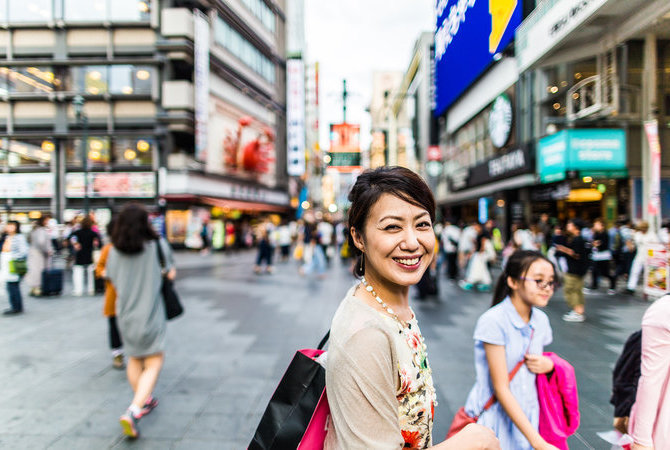 心斋桥筋商店街