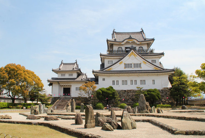 岸和田城