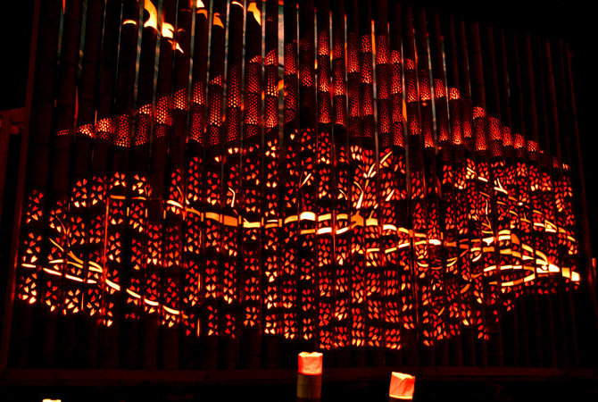 清水竹灯祭