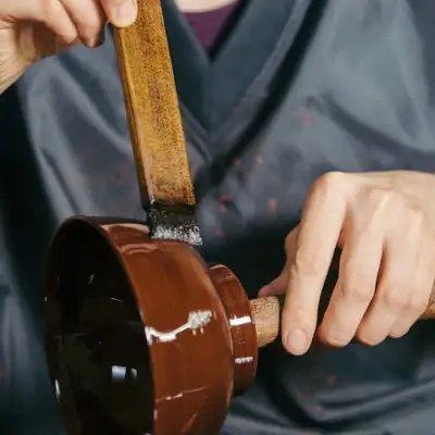 为世界遗产添光增彩的珍贵的“净法寺漆”