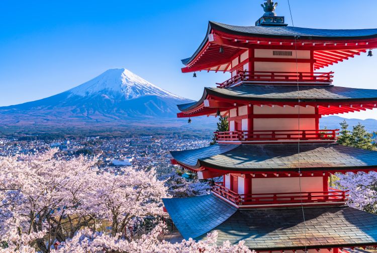 富士山观景点图片