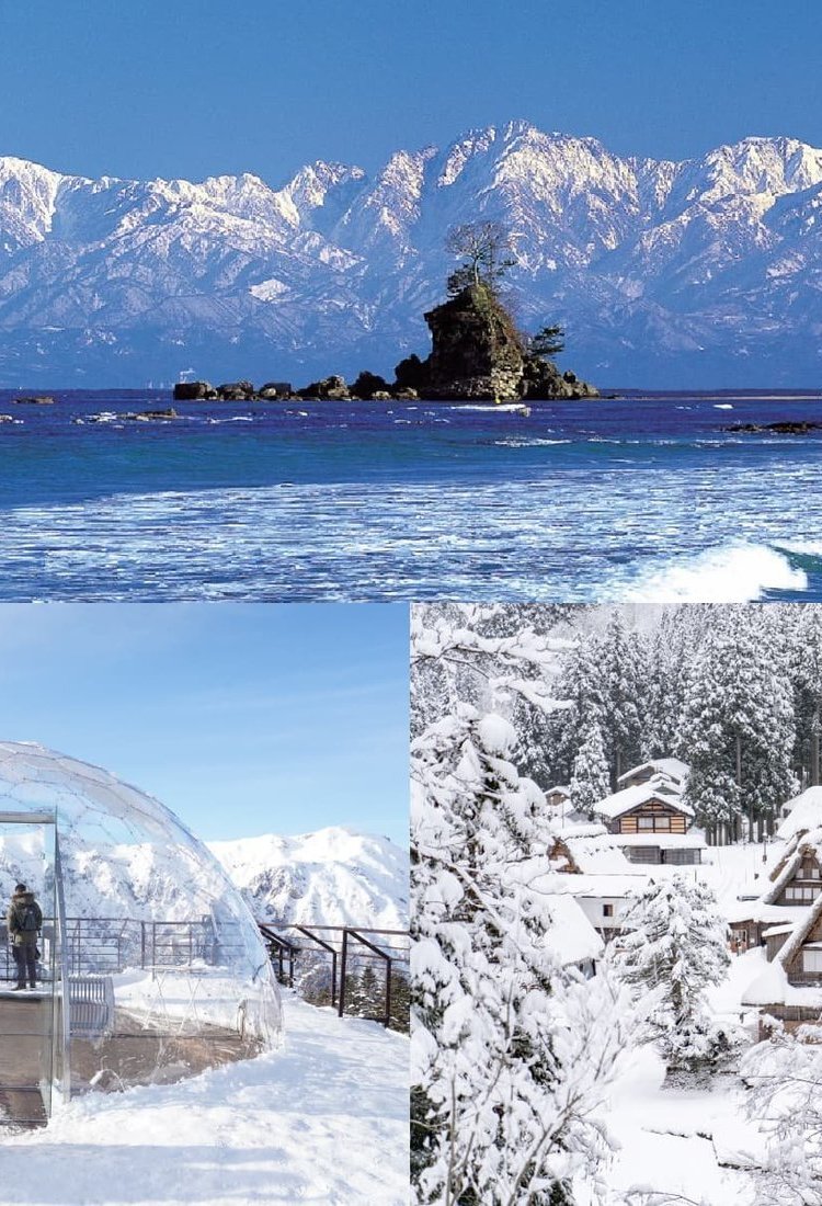 饱览群山绝美雪景、畅享美食的富山与岐阜之旅［特別企划］